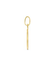 14K geelgoud hanger ovaal engel poli/mat 19 mm 4033121 - PansiteNederland.nl