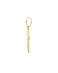 14K geelgoud hanger kruis 13 mm 4033126 - PansiteNederland.nl