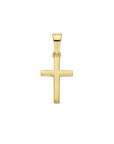 14K geelgoud hanger kruis 13 mm 4033127 - PansiteNederland.nl