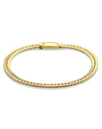 14K geelgoud armband gourmette 5 mm 19 cm - 4033137 - PansiteNederland.nl
