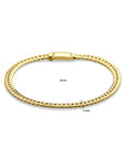 14K geelgoud armband gourmette 5 mm 19 cm - 4033137 - PansiteNederland.nl