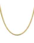 14K geelgoud collier gourmette 5 mm 43 cm - 4033138 - PansiteNederland.nl