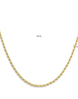 14K geelgoud collier koffieboon 4,2 mm 43 cm 4033146 - PansiteNederland.nl