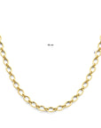 14K geelgoud collier 9 mm 45 cm 4033152 - PansiteNederland.nl