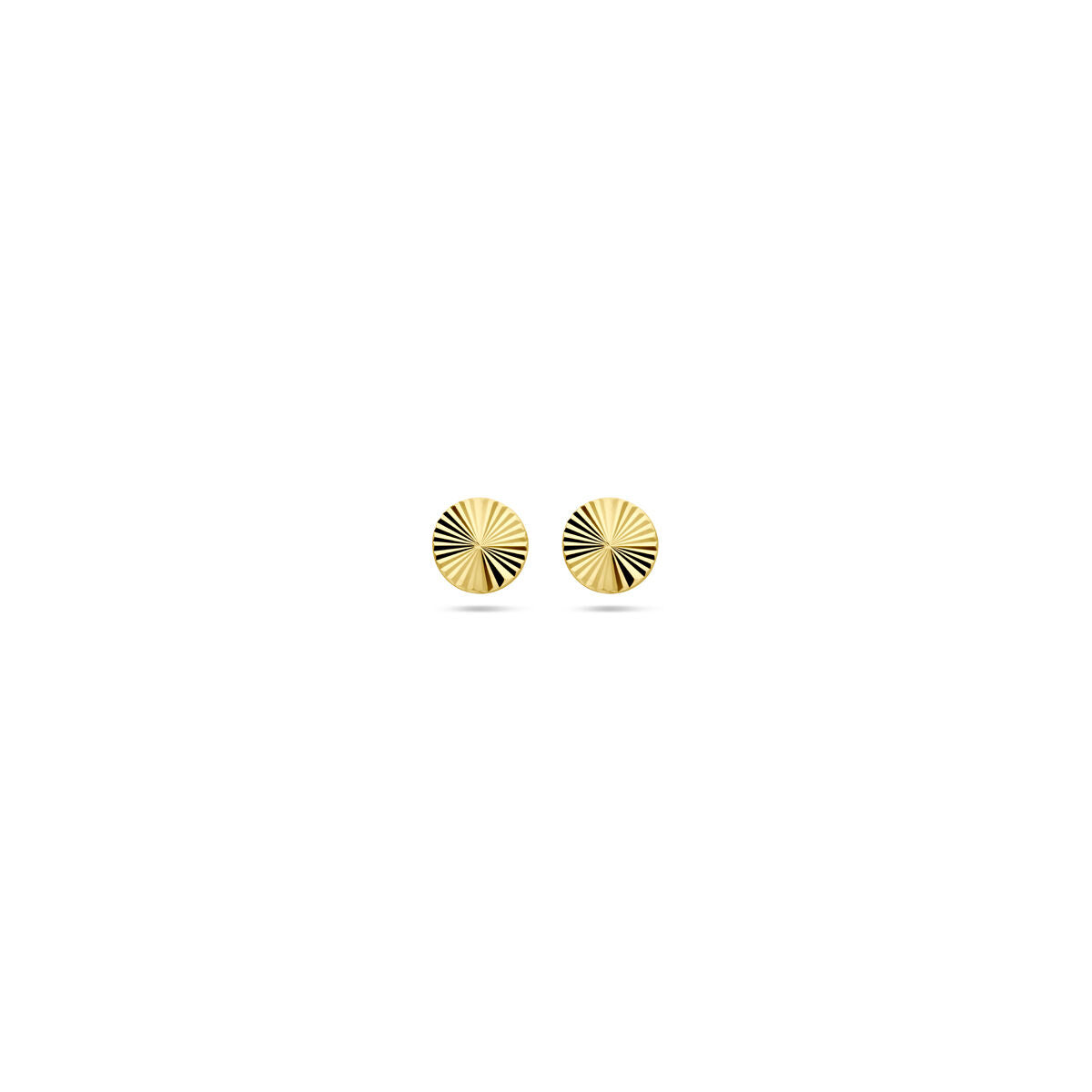 14K geelgoud clous diamantés 4,0 mm - 4033213 - PansiteNederland.nl