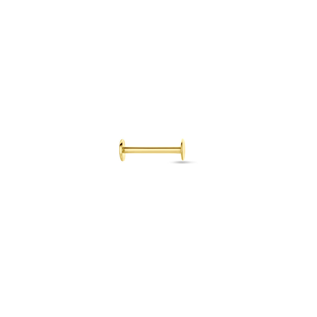 Fantasy Collection Flat back piercing 3 mm 14K geelgoud
