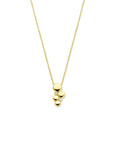 14K geelgoud collier diamant 0.02ct h si 40,5 - 42,5 - 44,5 cm - 4033282 - PansiteNederland.nl