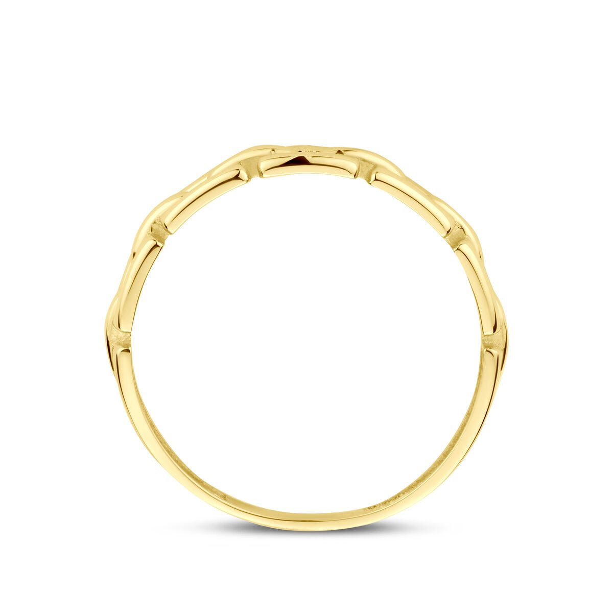 Fantasy Collection Ring schakel 14K geelgoud