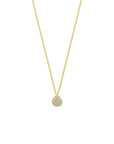 14K geelgoud collier druppel diamant 0.10ct h si 44 cm - 4033325 - PansiteNederland.nl