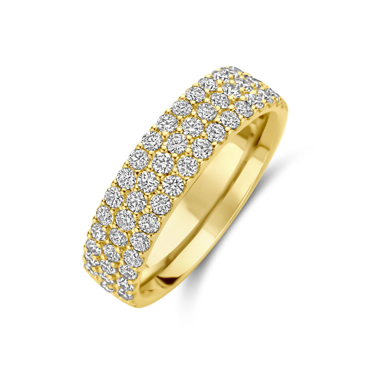 Fantasy Collection Ring diamant 1.13ct h si 14K geelgoud