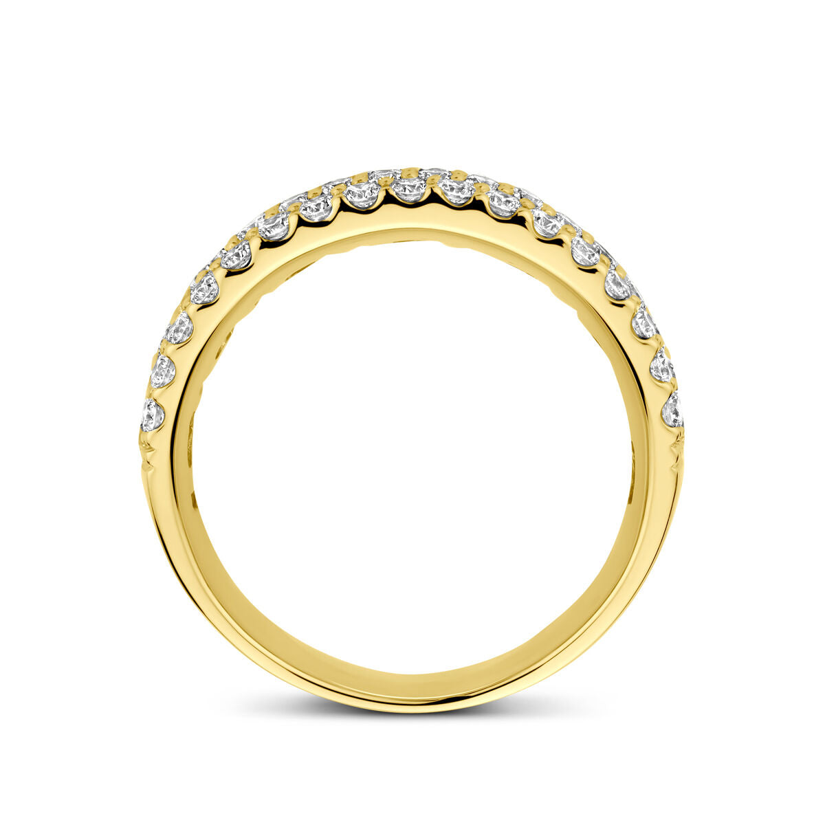 Fantasy Collection Ring diamant 1.13ct h si 14K geelgoud