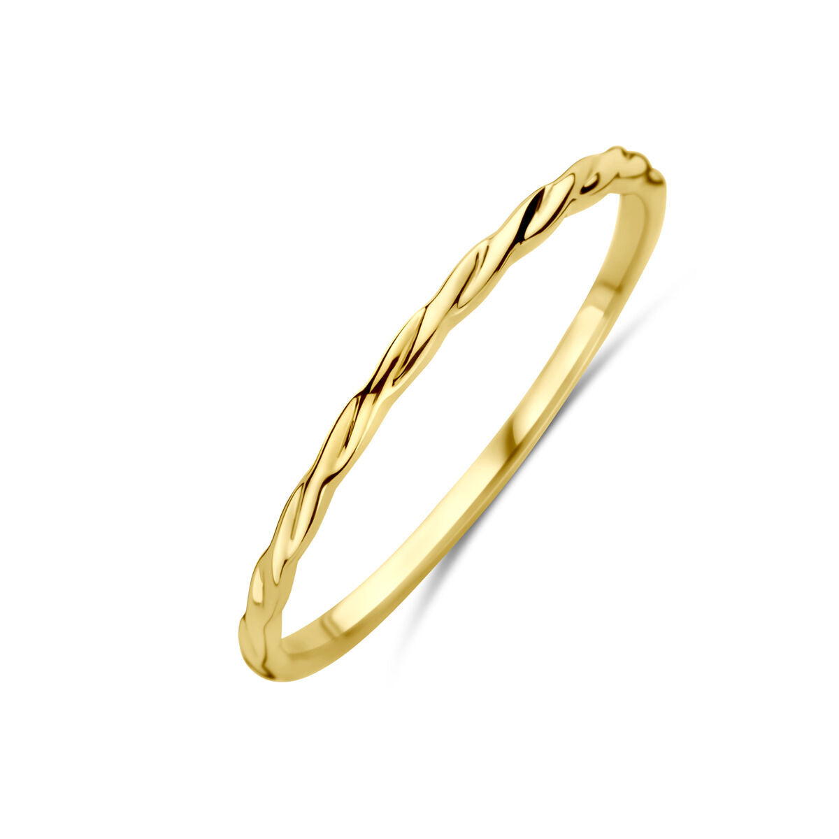Fantasy Collection Ring gedraaid 14K geelgoud