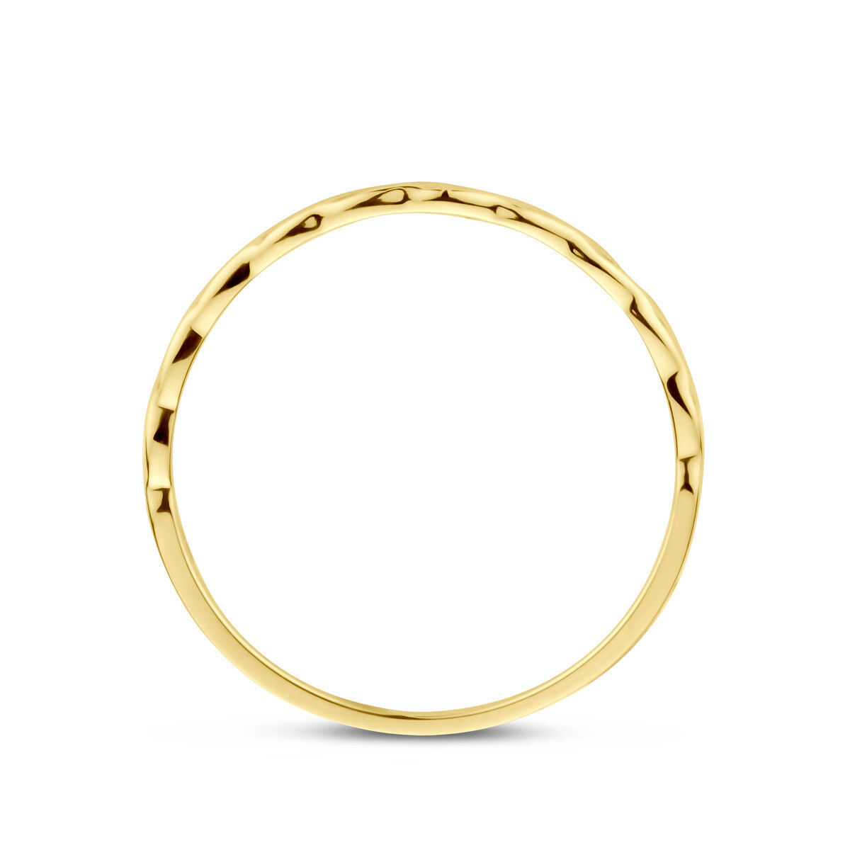 Fantasy Collection Ring gedraaid 14K geelgoud