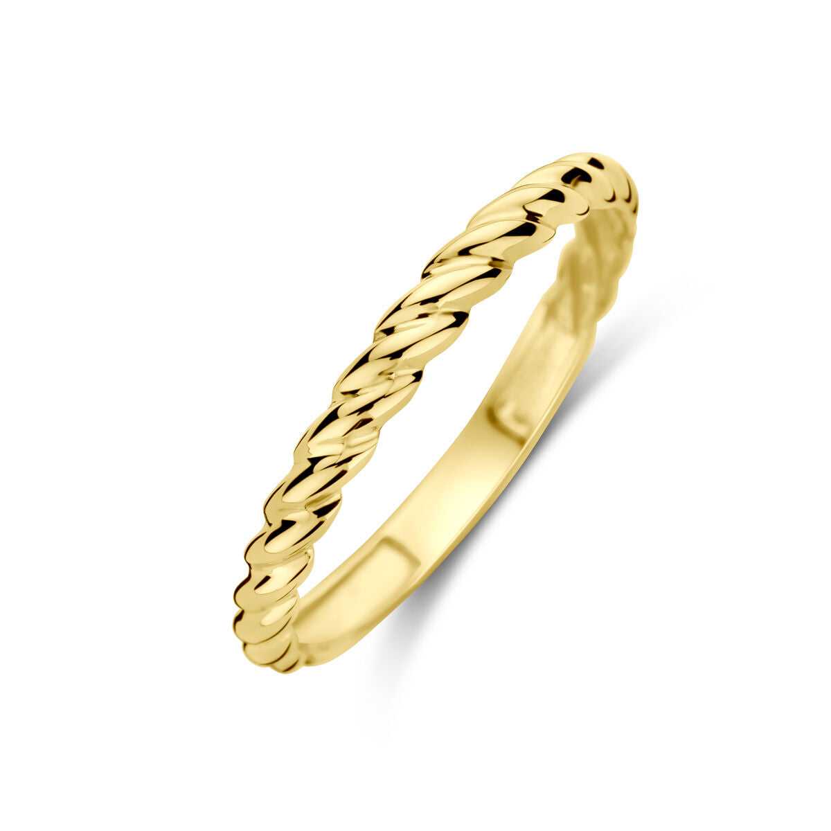 Fantasy Collection Ring gedraaid 14K geelgoud