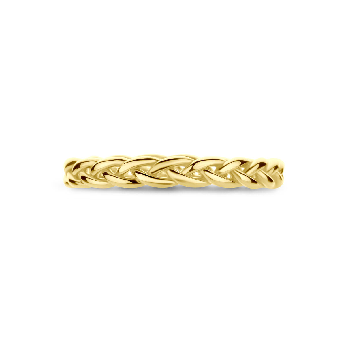 Fantasy Collection Ring gevlochten 14K geelgoud