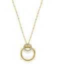 14K Geelgoud Collier Diamant 0.07Ct H Si 41 - 43 - 45 Cm - 4033488 - PansiteNederland.nl