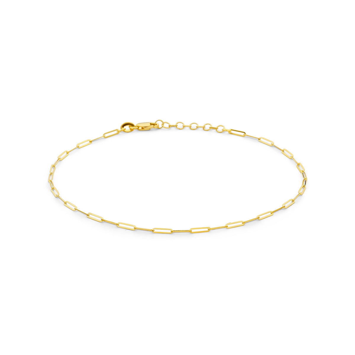 Enkelbandje 1,8 mm 24 + 2 cm 14K geelgoud