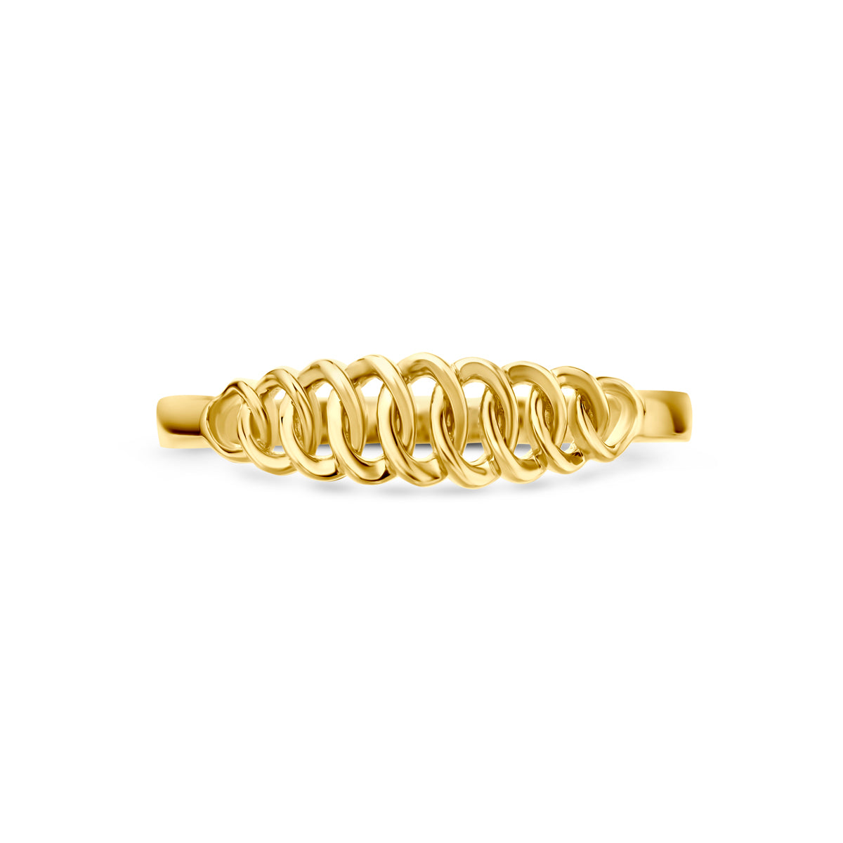 Ring 14K geelgoud