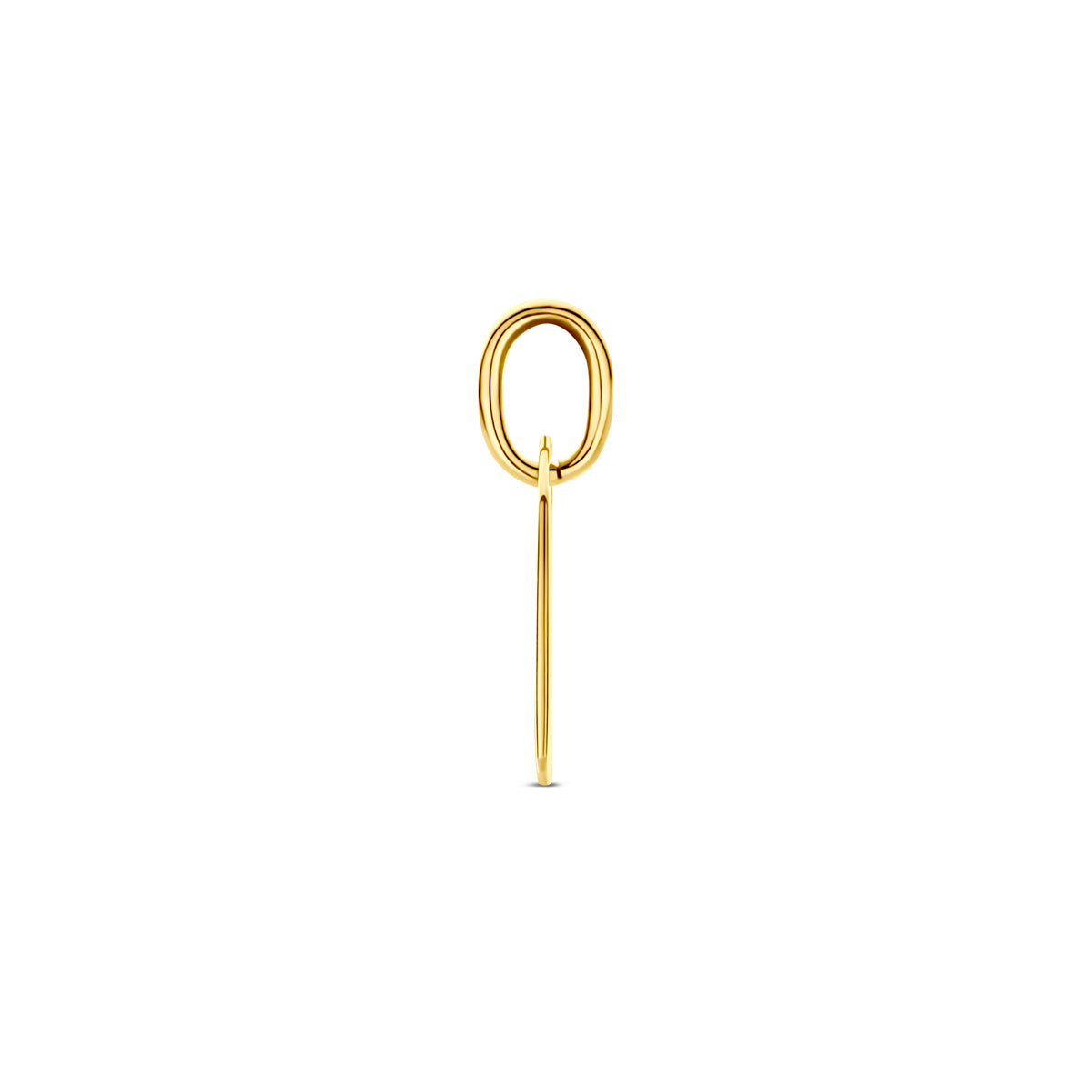 Fantasy Collection Graveerhanger hartje 14K geelgoud 9 mm - afbeelding 3