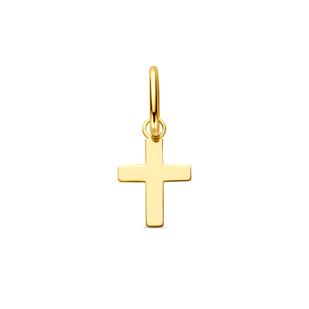 Fantasy Collection Hanger kruis 14K geelgoud 7,5 mm