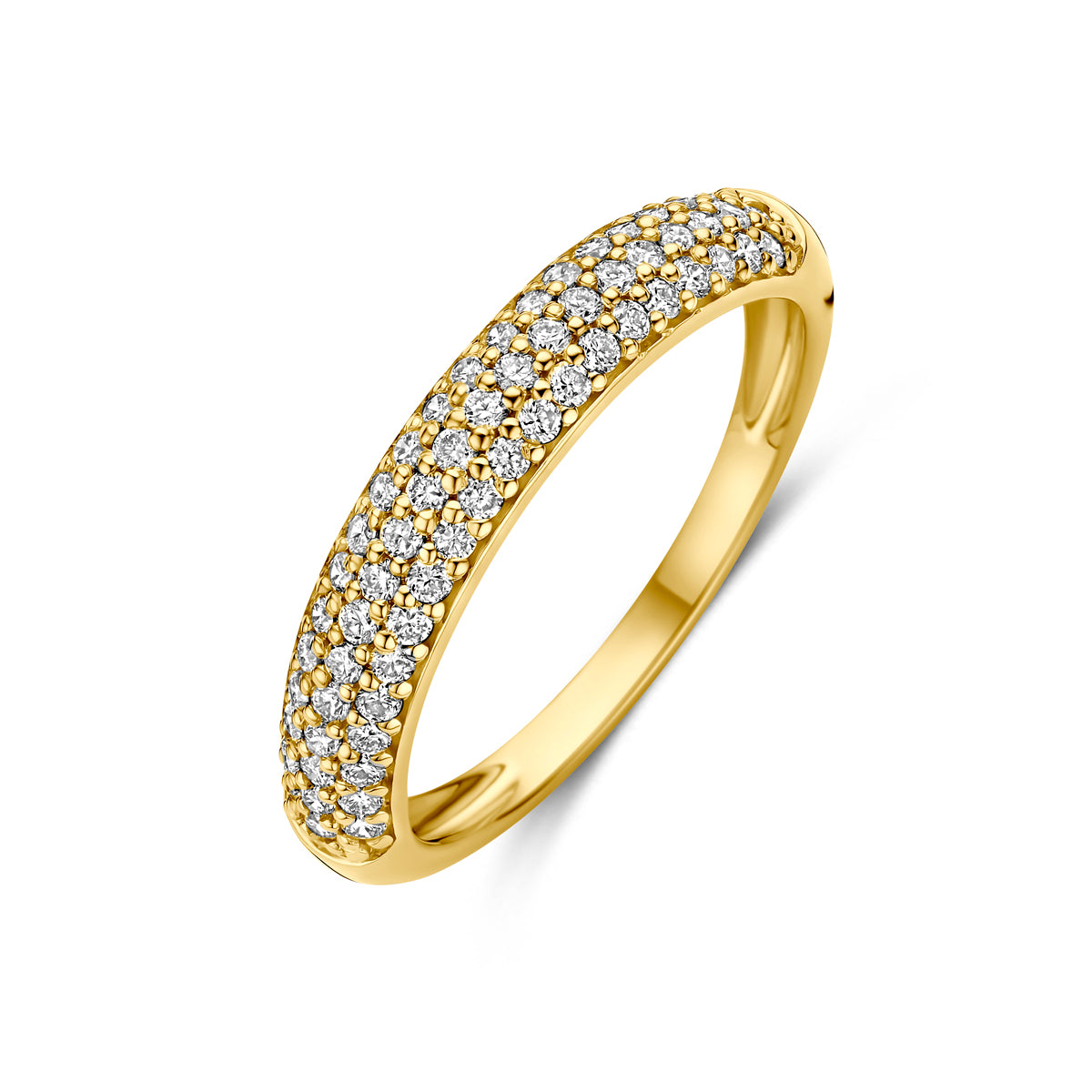 Fantasy Collection Ring lab grown diamant 14K geelgoud 0.50ct f vs