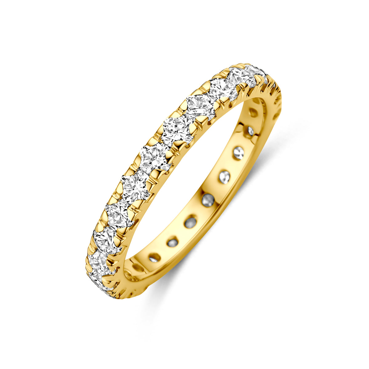 Fantasy Collection Ring lab grown diamant f vs 14K geelgoud