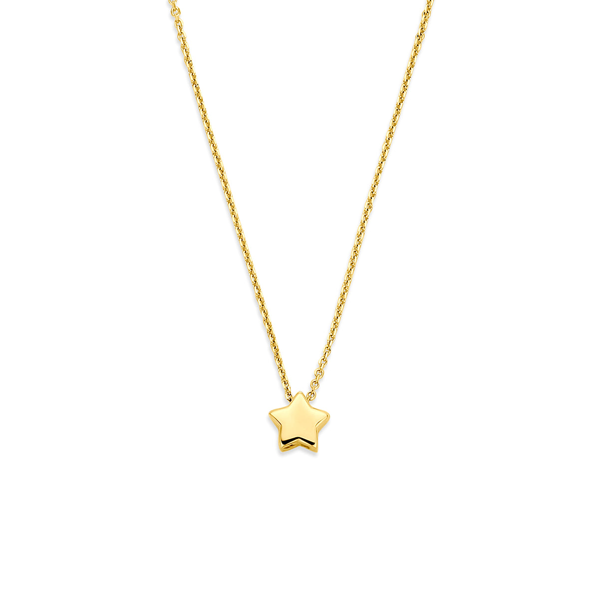 Fantasy Collection Collier ster 14K geelgoud 40 - 42 - 44 cm