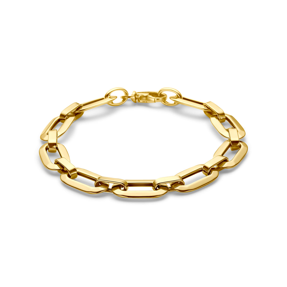 Fantasy Collection Armband 14K geelgoud 8,5 mm 19 cm