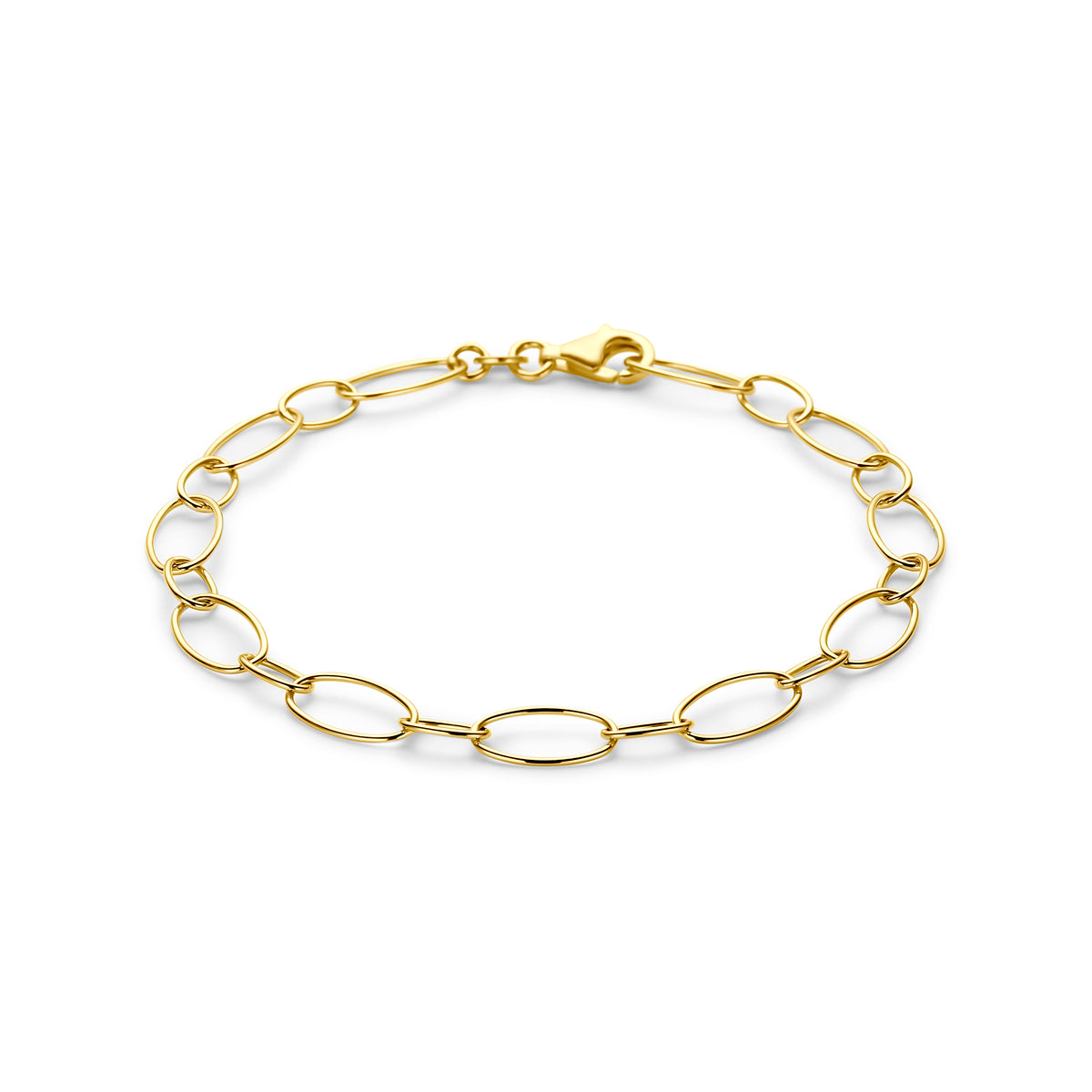 Fantasy Collection Armband 14K geelgoud 6 mm 18,5 cm