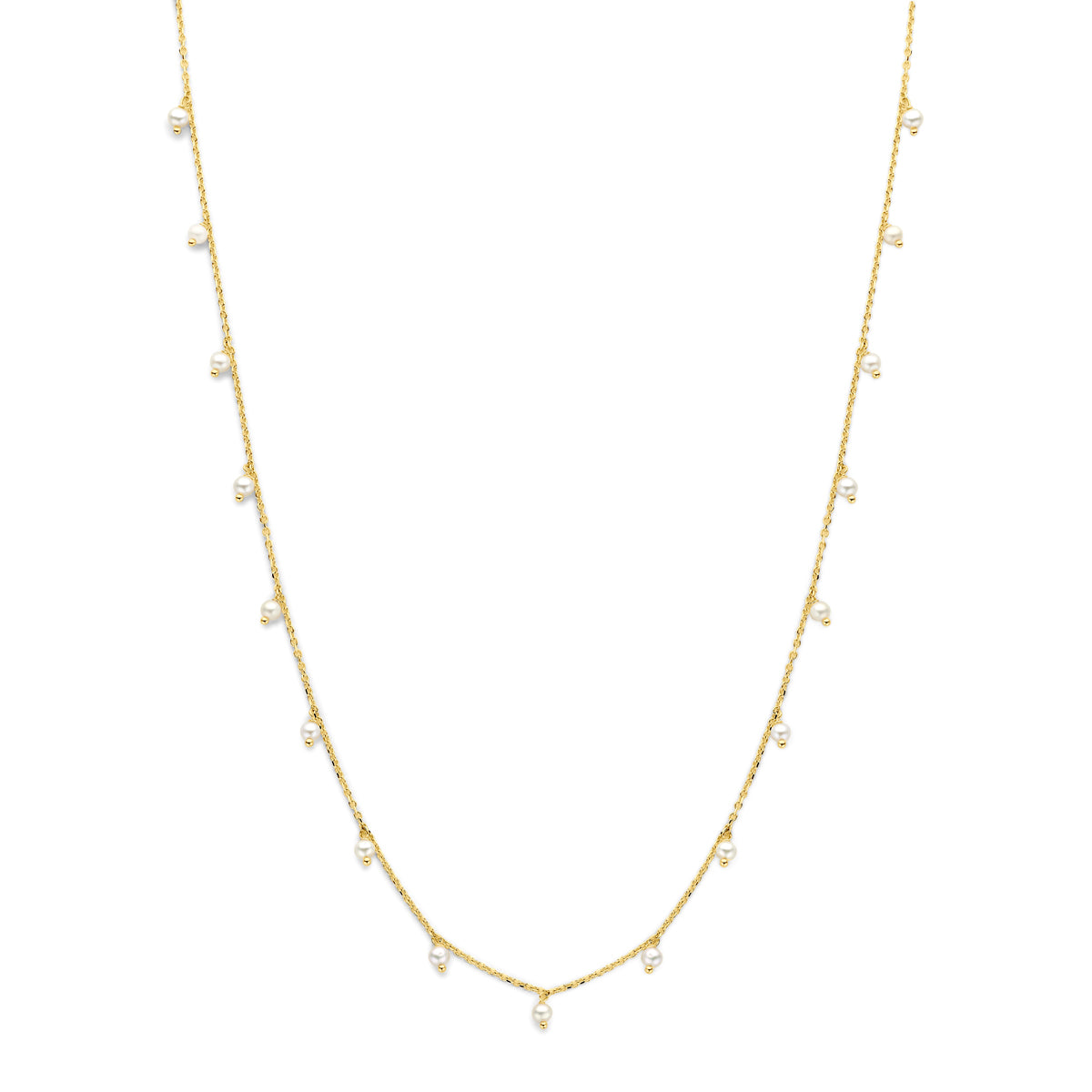 Fantasy Collection Collier parels 14K geelgoud 42 - 45 cm