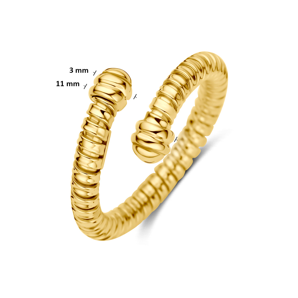 Ring 14K geelgoud 11 mm