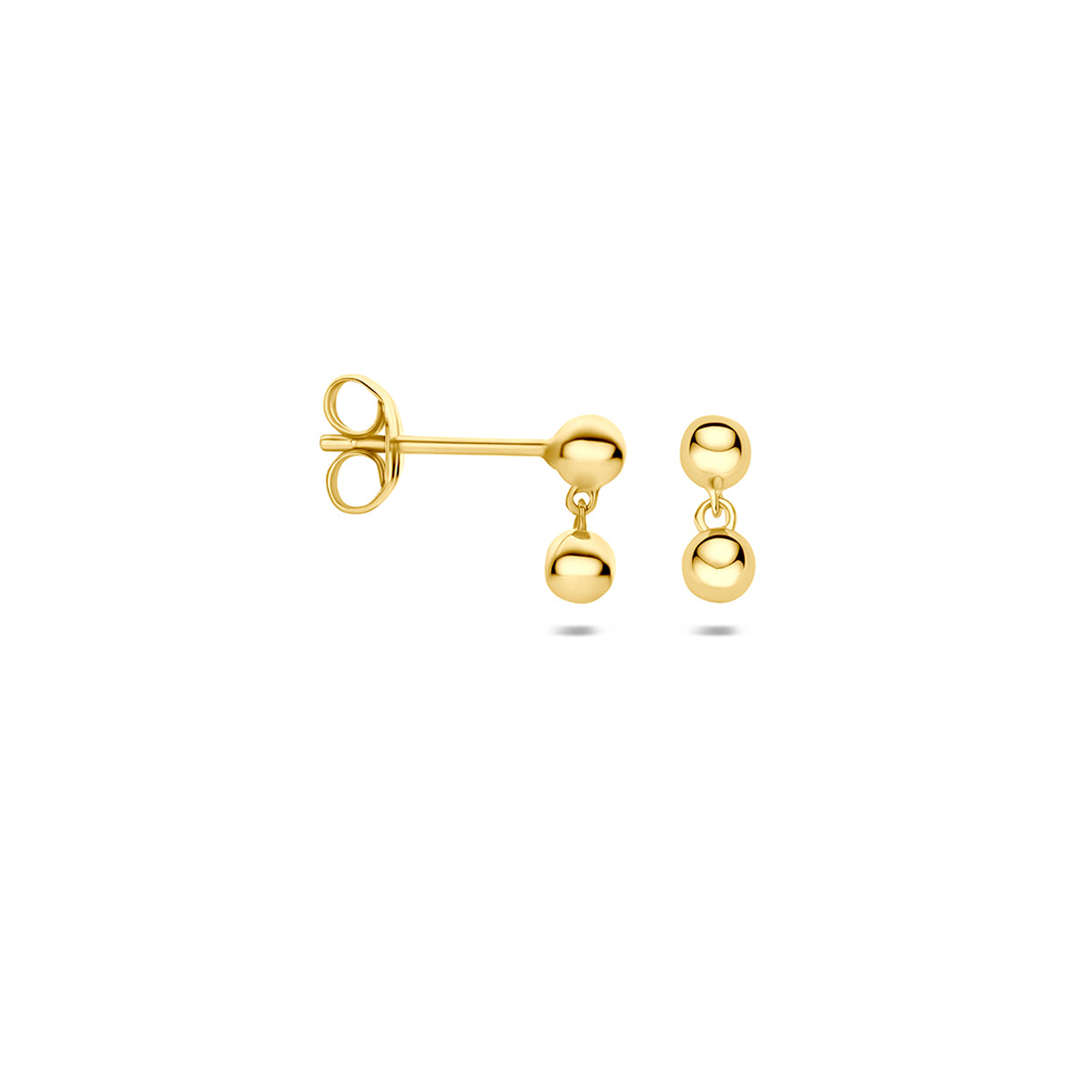 Fantasy Collection Oorhangers bol 14K geelgoud 7,5 mm - afbeelding 3
