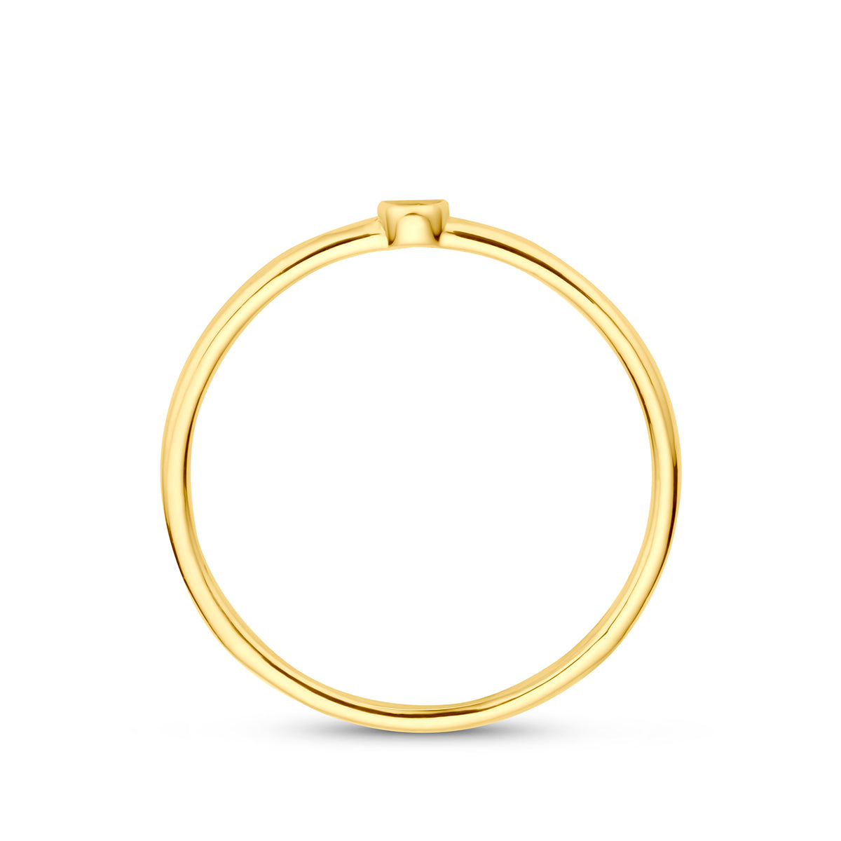 Fantasy Collection Ring diamant 14K geelgoud 0.022ct h si - afbeelding 3