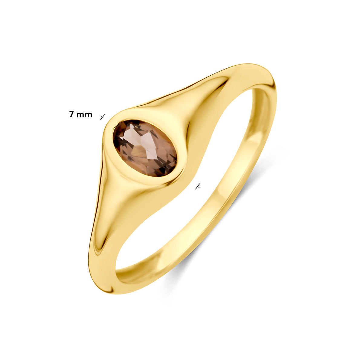 Fantasy Collection Ring rookkwarts 14K geelgoud - afbeelding 5