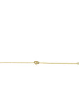 ZINZI gold plated zilveren armband met verbonden hartjes, witte zirkonia's 17-19cm ZIA2493Y