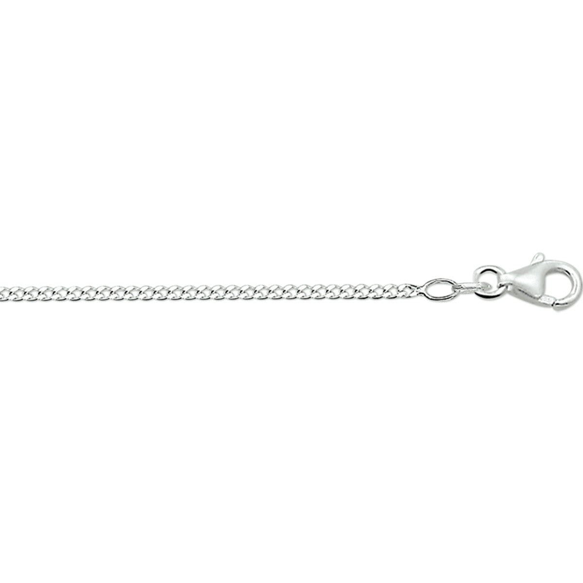 Fantasy Collection Collier gourmette 1,7 mm 14K witgoud