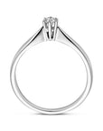 14K Witgouden Ring Diamant 0.10Ct H Si 4102008 - PansiteNederland.nl
