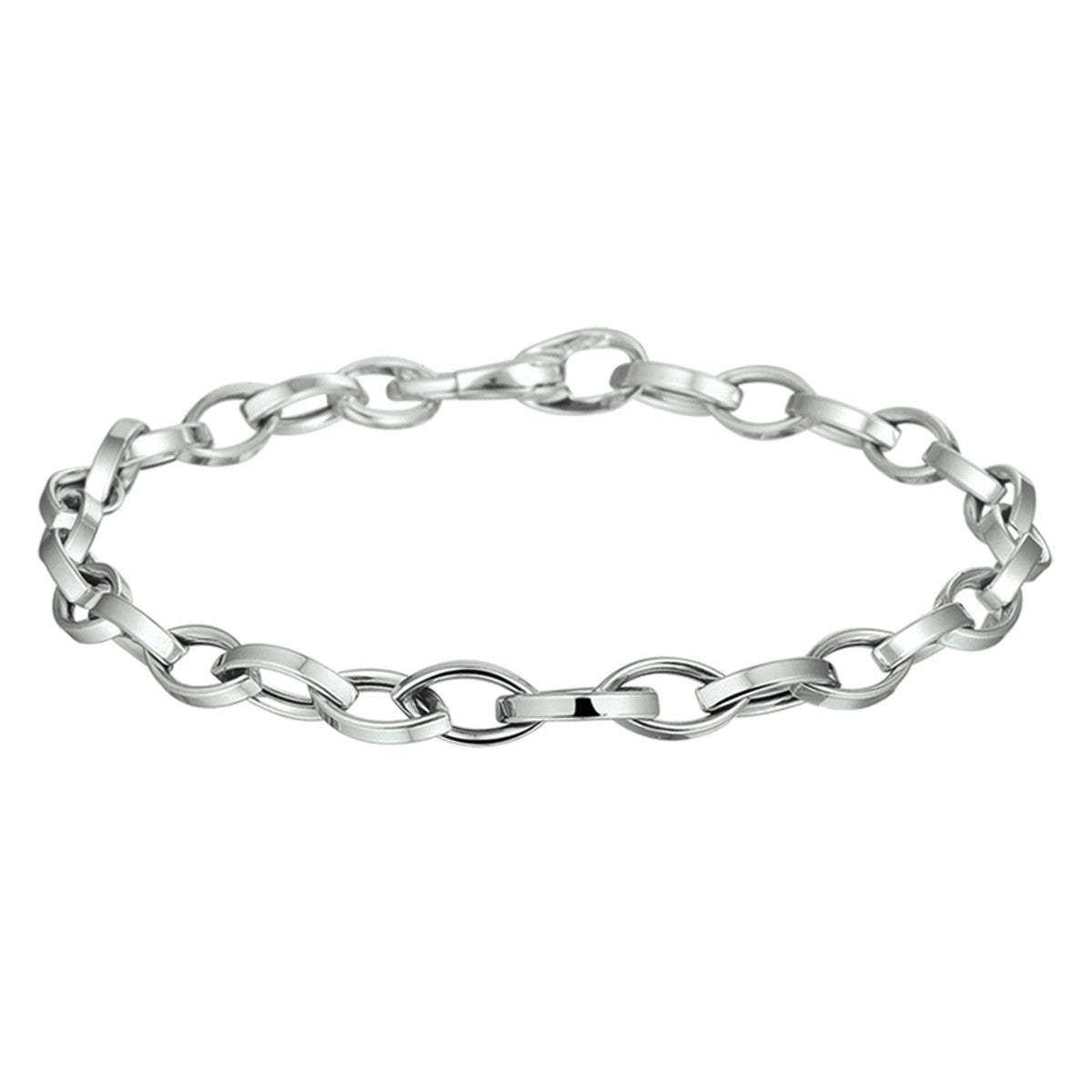 Fantasy Collection Armband 4,5 mm 19 cm 14K witgoud