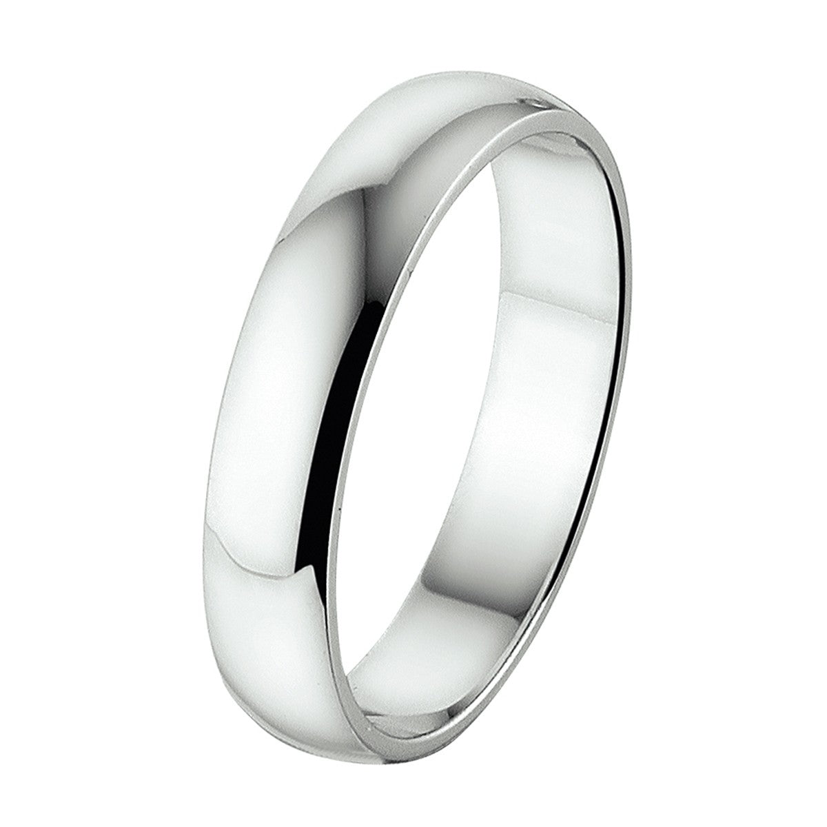 Fantasy Collection Ring a414 - 4 mm 14K witgoud