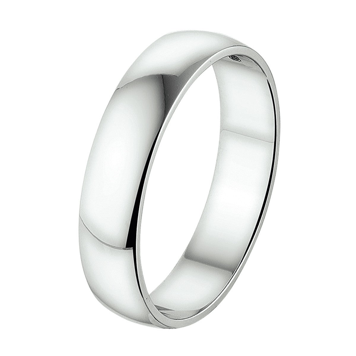 Fantasy Collection Ring a414 - 5 mm 14K witgoud