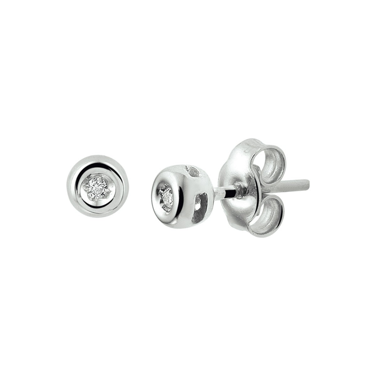 Fantasy Collection Oorbellen diamant 14K geelgoud