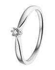 14K Witgouden Ring Diamant 0.05Ct H Si 4104370 - PansiteNederland.nl