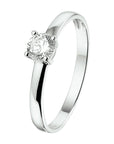 Witgouden 14K Ring met zirkonia - PSN4104734 - PansiteNederland.nl