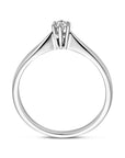 14K Witgouden Ring Diamant 0.10Ct H Si 4104850 - PansiteNederland.nl