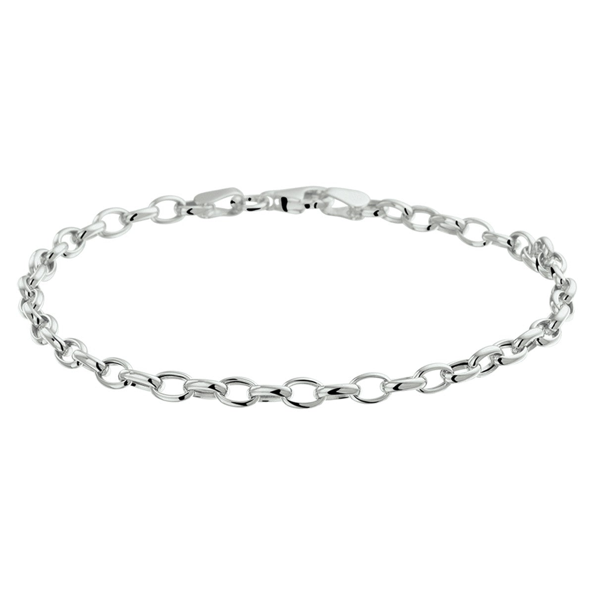 Fantasy Collection Armband anker 3,1 mm 18,5 cm 14K witgoud