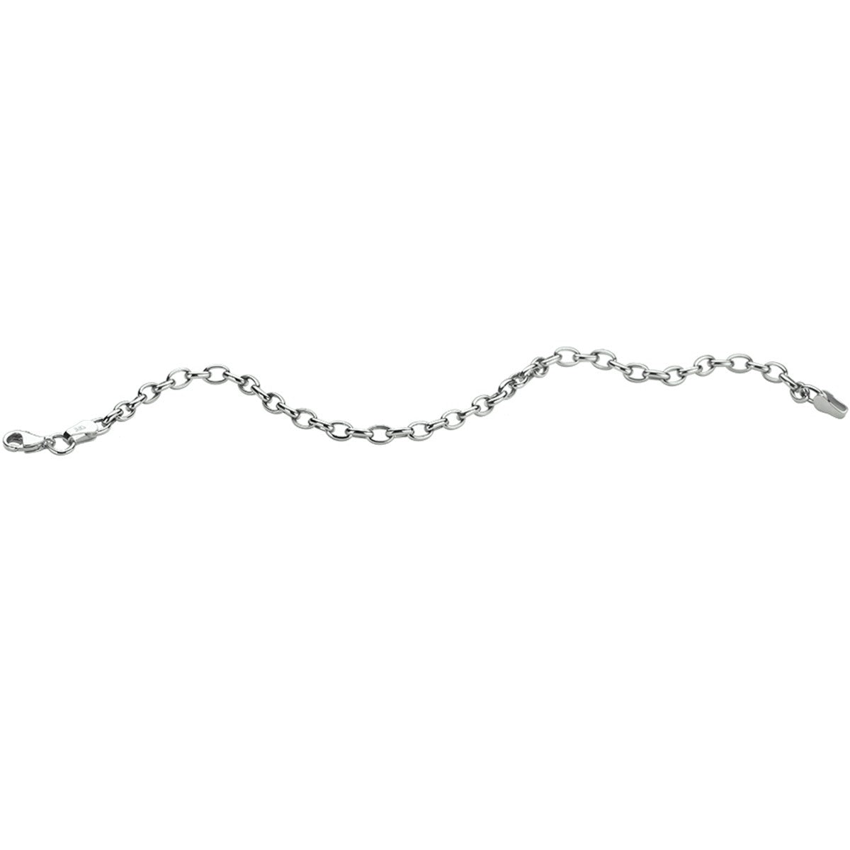 Fantasy Collection Armband anker 3,1 mm 18,5 cm 14K witgoud