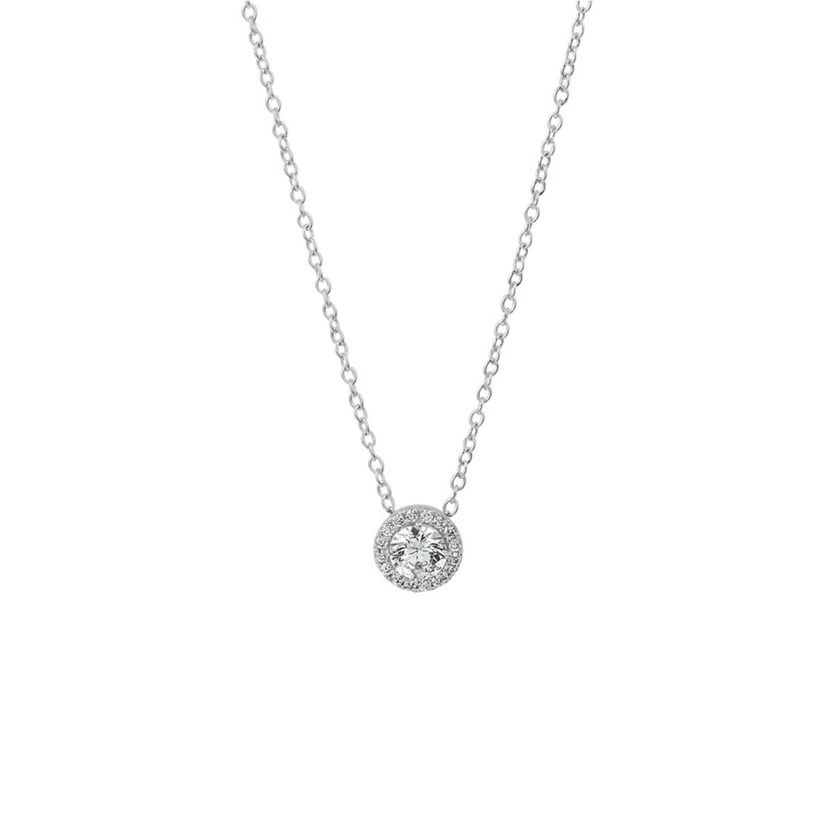 Fantasy Collection Collier anker zirkonia 14K geelgoud