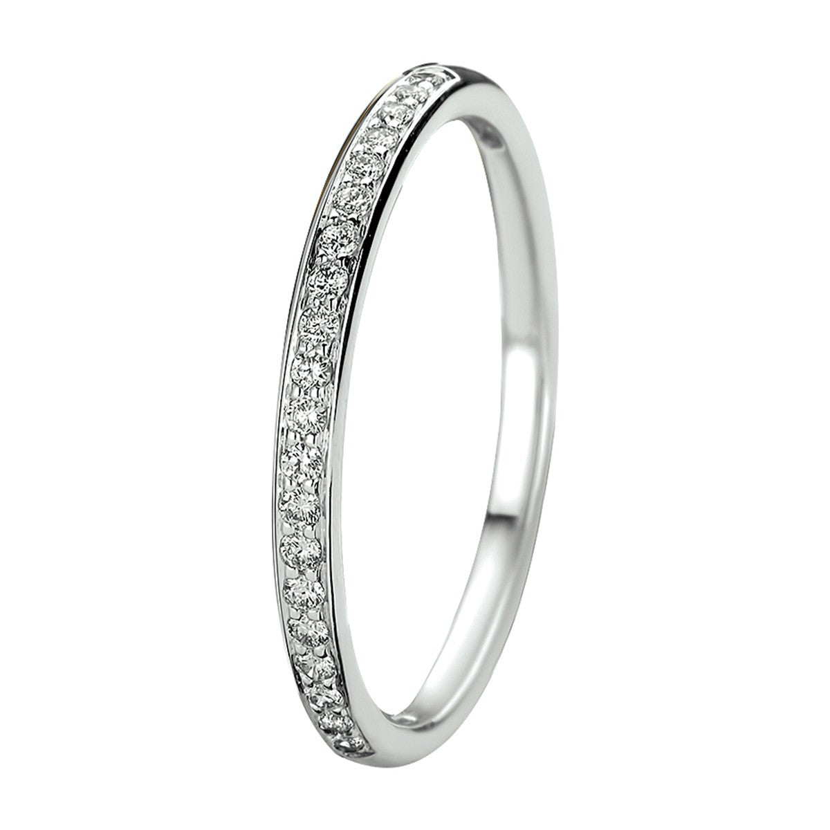 Fantasy Collection Ring diamant 0.13ct h si 14K witgoud