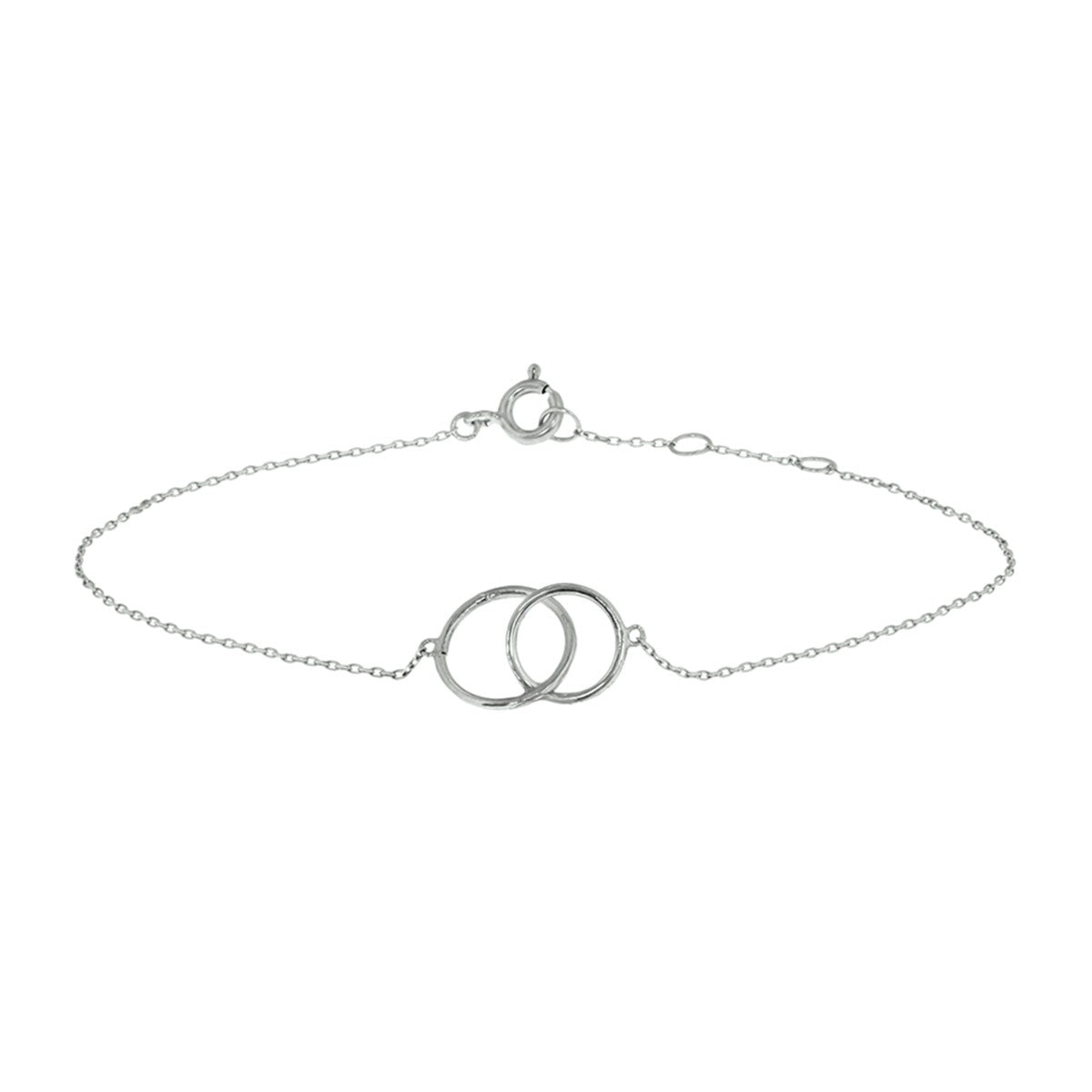 Fantasy Collection Armband 16,5 - 17,5 - 18,5 cm 14K witgoud