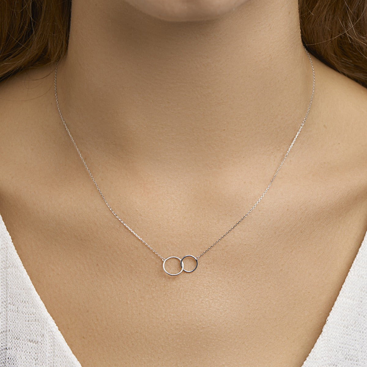 Fantasy Collection Collier 40 - 42 - 44 cm 14K witgoud